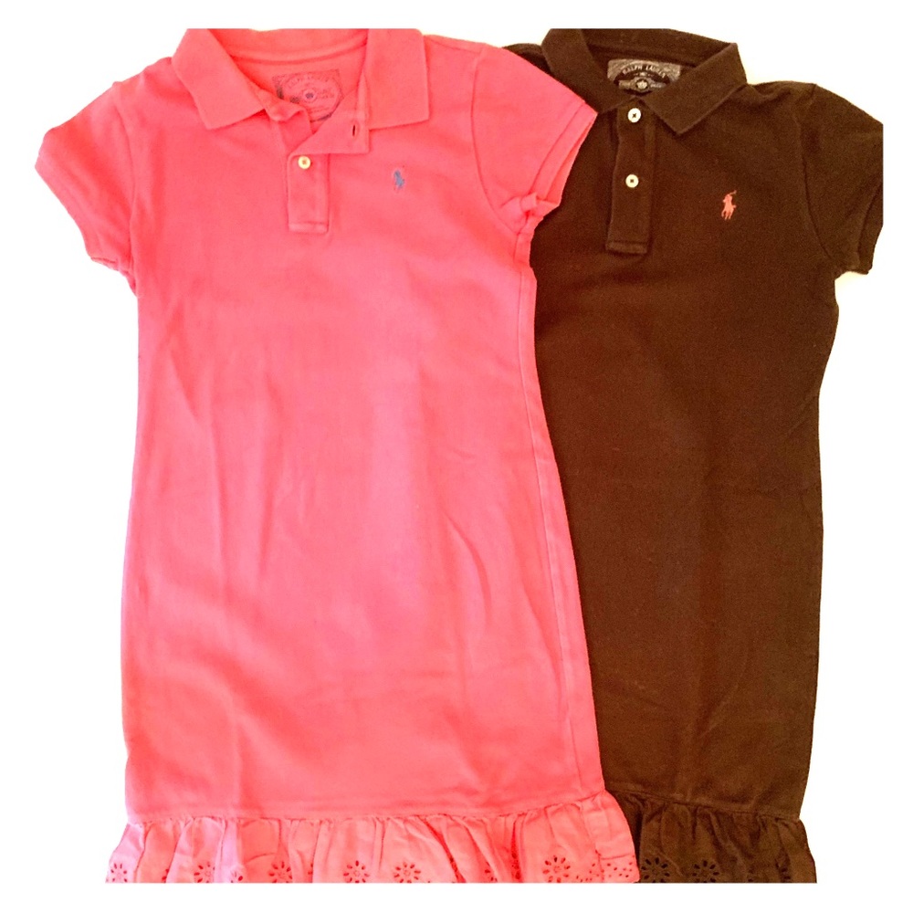 Two Polo Ralph Lauren Girls Dresses 8-10